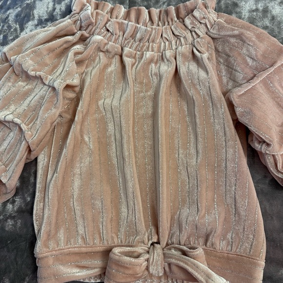 Metallic Stripe Toddler Set - Picture 3 of 5